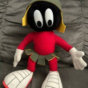 1991 Looney Tunes Marvin Martian Plush with Bendable Legs
